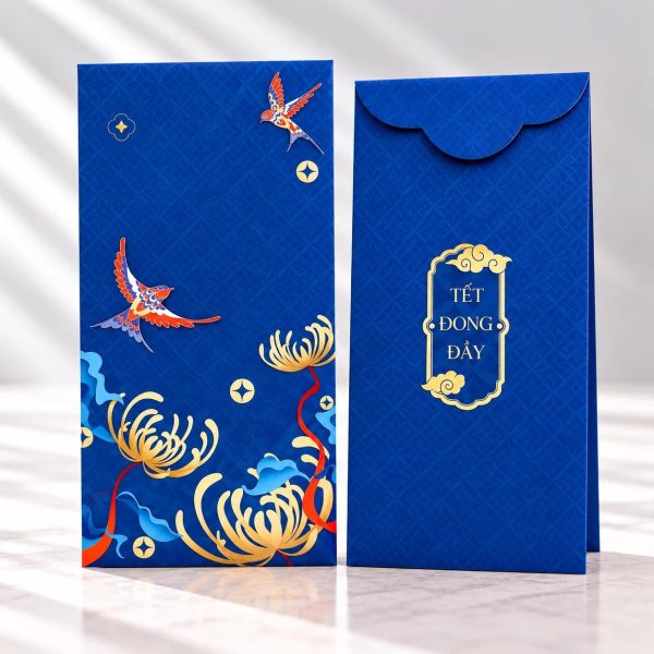 In lì xì tết - Mẫu Tết Đong Đầy